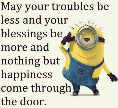 Poem Contest The Minion Is Sending Blessings! - All Poetry