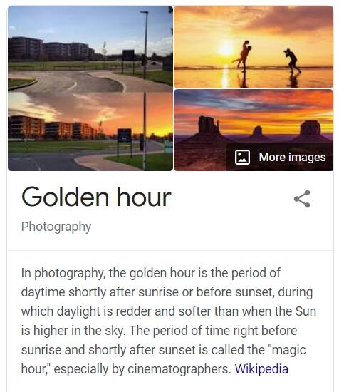 Golden hour (photography) - Wikipedia