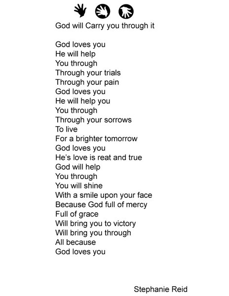 God will Carry you through it - a poem by BeautifulPoetry - All Poetry