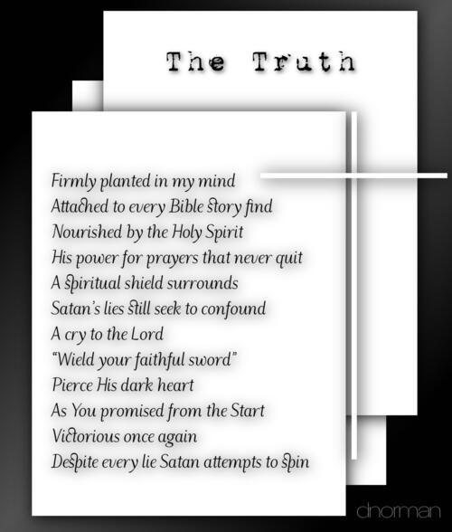 The Truth - a poem by norm84 - All Poetry