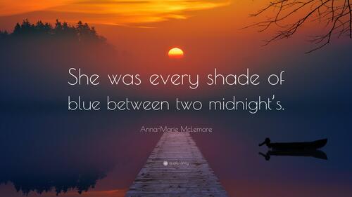 Poem contest Twisted Tuesdays... Midnight Blue - All Poetry