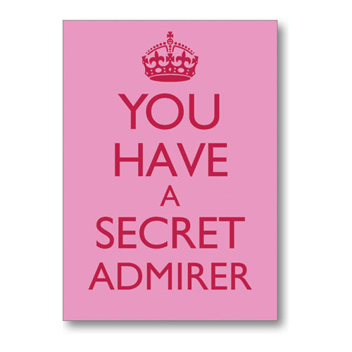 Secret admirer. I admire you. Quotes with admire. Do you secretly admire.