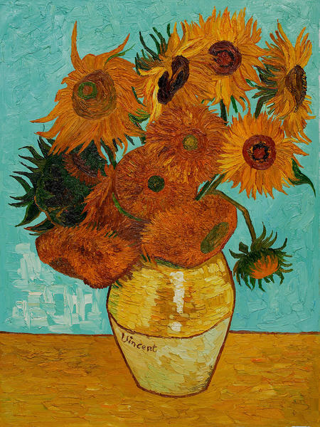 Sunflower Sin - after van Gogh - a poem by Denthepen - All Poetry