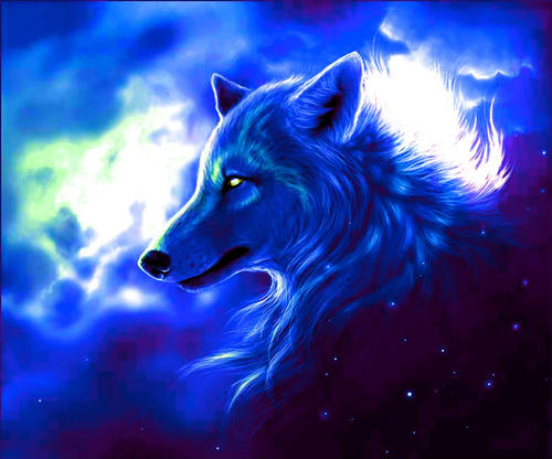 The Legendary Blue Wolf - A Poem By Oxserk - All Poetry