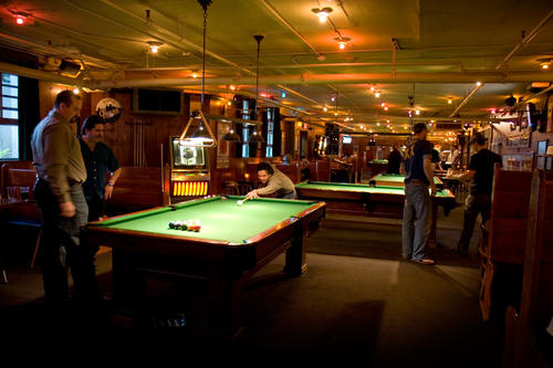 At the Pool Hall - a poem by Miss Vesta - All Poetry