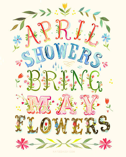 *~ April Showers Brings May Flowers ~* [ Acrostic ]`G` - a poem by Easy ...