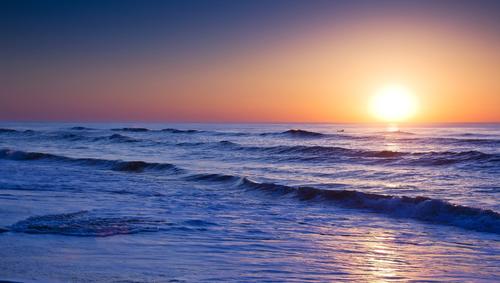 Sunrise, beach, gran, landscape, see, tropical, HD wallpaper | Peakpx