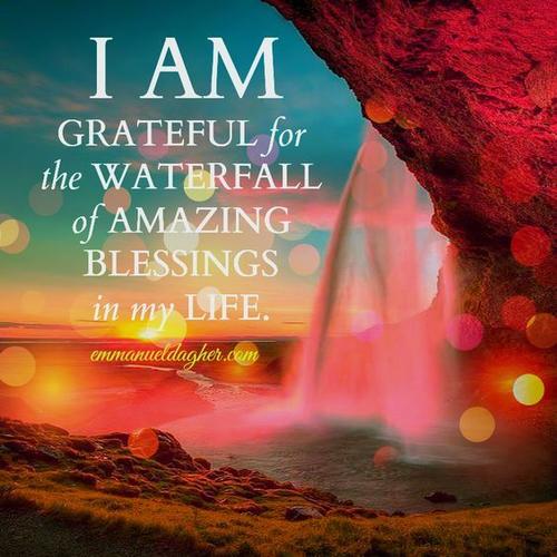 A waterfall of blessings... - a poem by Crystal Hope - All Poetry