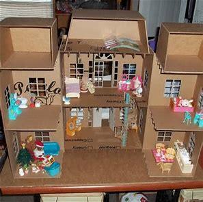 home made doll house