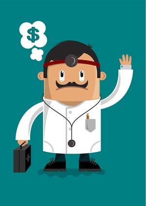 zocdoc fees for doctors