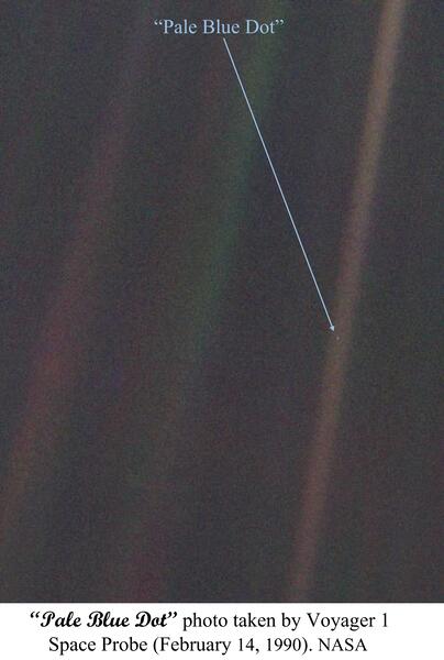 Pale Blue Dot - a poem by Dennis Spilchuk - All Poetry