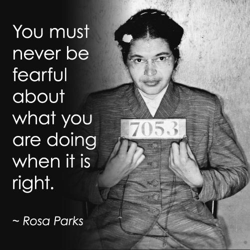 what movement did rosa parks inspire