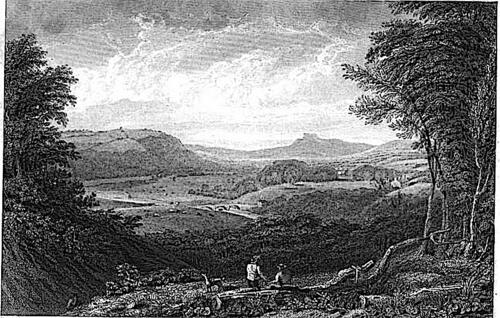 The Vale of Lonsdale, Lancashire illustration