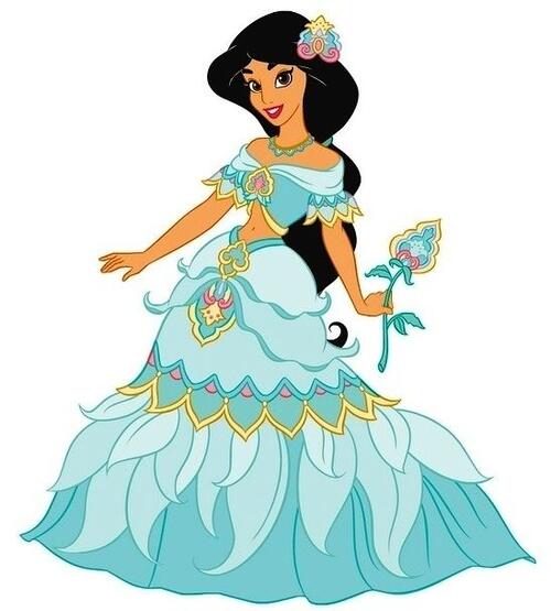 Princess jasmine ball gown best sale