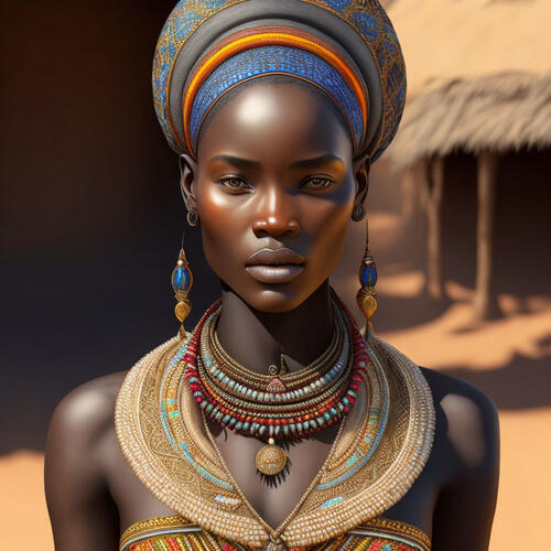 The African Village Woman - a poem by Poem Junkie - All Poetry