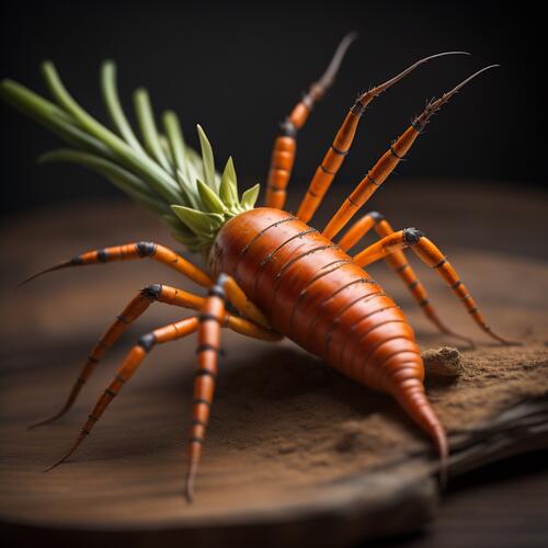 I Strive to Be A Spider Carrot - a poem by Musesing - All Poetry