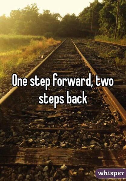 Two Steps Forward, One Step Backwards - a poem by Joseph Estes - All Poetry