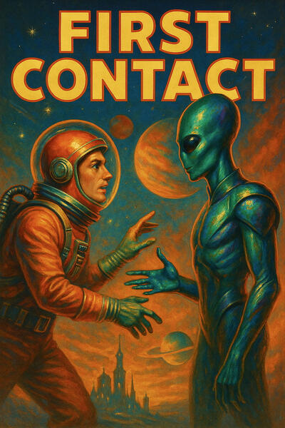 Eye to Eye With an Alien - a poem by Lin Lane - All Poetry