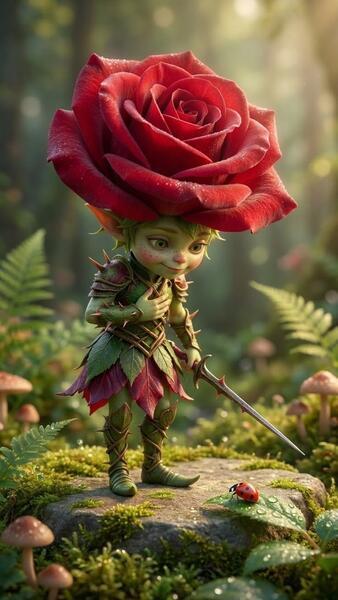 Red Rose Bug Contest The Rose Elf 7 Lines Exactly