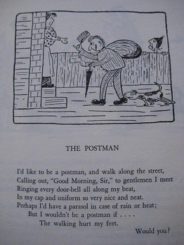 The Postman By C J Dennis Famous Poems Famous Poets All Poetry